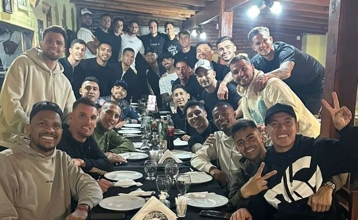 Cena triunfal: la intimidad del asado de todo el plantel de River