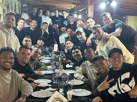 Cena triunfal: la intimidad del asado de todo el plantel de River
