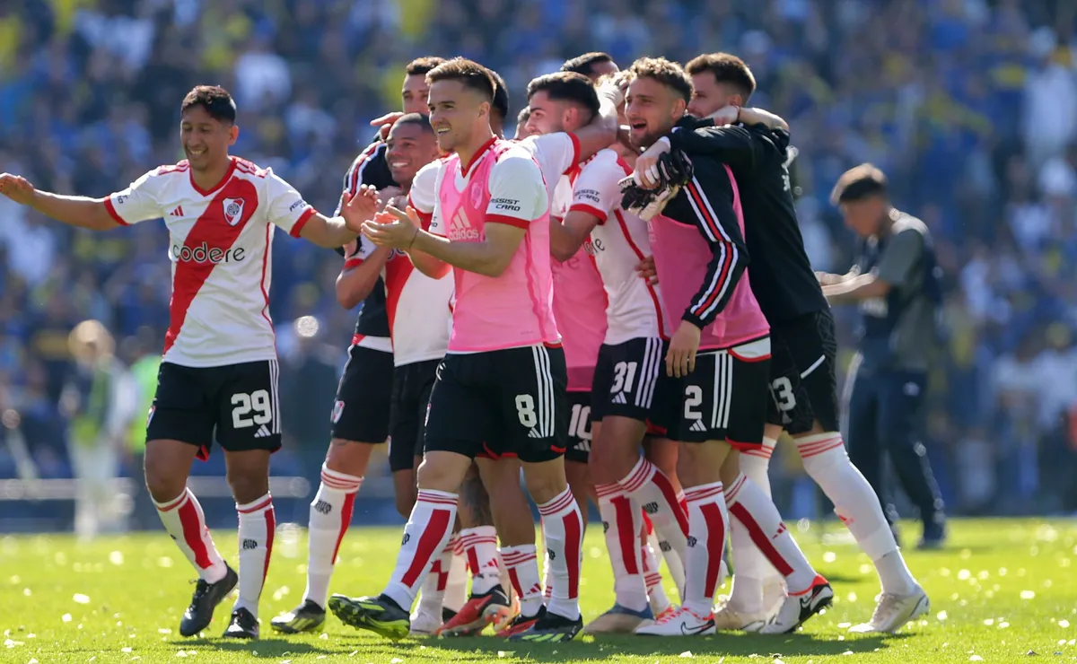 River se volverá a ver las caras con Boca este domingo. Foto: Getty.