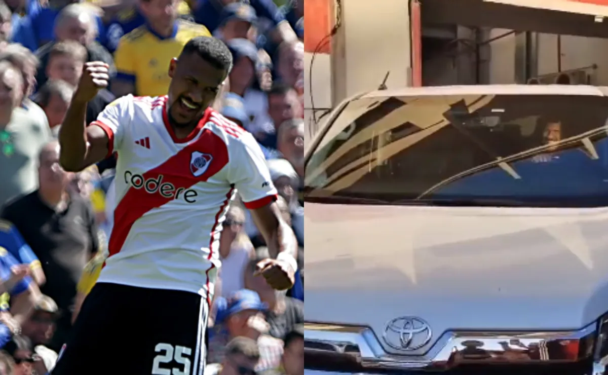 Locura: Rondón se fue del Monumental como un rey y le inventaron un apodo