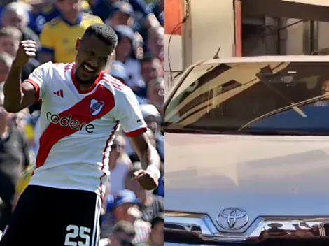 Locura: Rondón se fue del Monumental como un rey y le inventaron un apodo