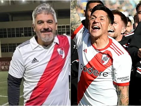 Enorme elogio del Burrito Ortega a Enzo Pérez tras el superclásico