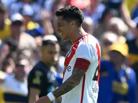 Se emocionó Enzo Pérez: el pedido de un hincha en plena Bombonera