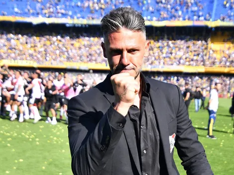 Demichelis gritó en la cancha y se fue en silencio