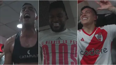 Felicidad absoluta de los jugadores de River.