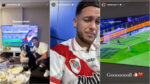 Los ex River festejaron el triunfo