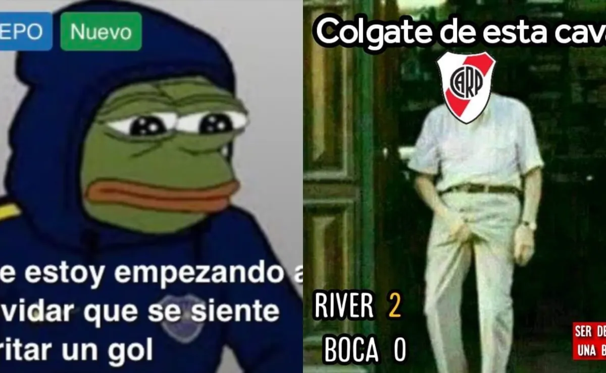 Los mejores memes de los hinchas de River tras ganarle a Boca