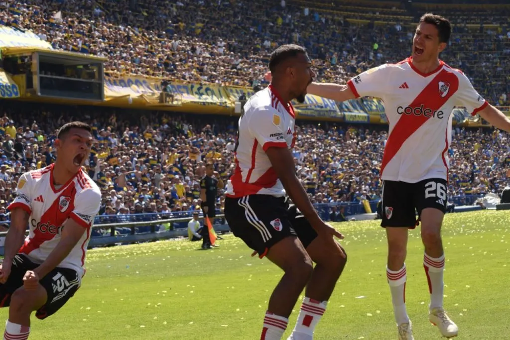 River volverá a La Bombonera después del triunfo por 2-0 en 2023 con goles de Rondón y Enzo Díaz.