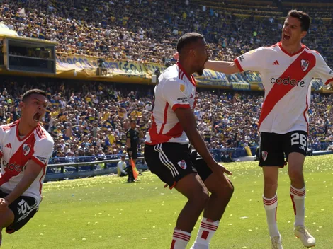 Rondón convirtió en La Bombonera e hizo historia en River
