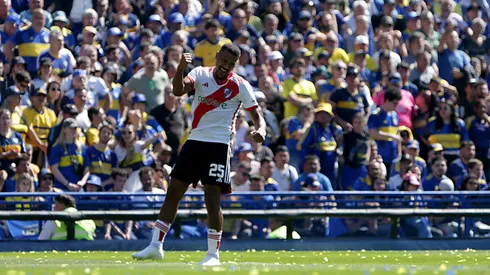 Salomón Rondón abrió la cuenta en la Bombonera