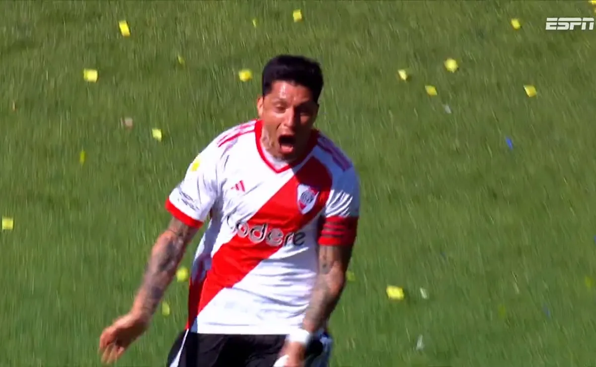 VIDEO | El festejo desaforado de Enzo Pérez en el gol de Rondón