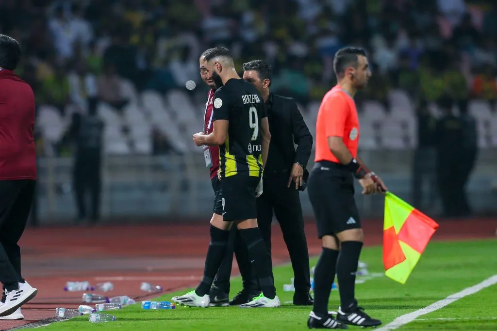 Benzema lleva 12 goles en 20 partidos disputados con el Al Ittihad.