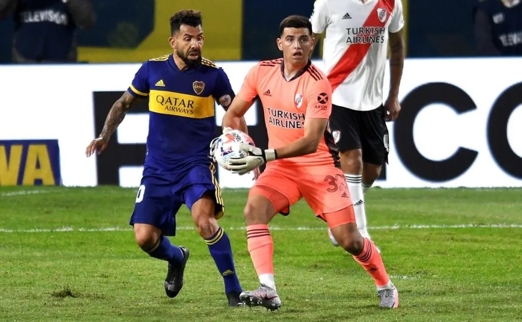 River busca ganar por primera vez una instancia de cuartos de final de Copa de la Liga. (Foto: Getty).