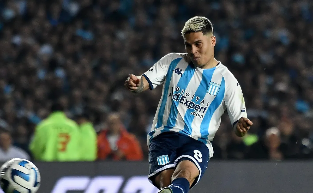 Juanfer es una de las figuras de Racing en el campeonato local. (Foto: Getty).