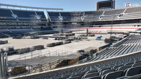 Así se encuentra el Monumental luego de los recitales de Red Hot Chili Peppers.