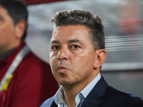 ¡No lo puede creer! La inédita reacción de Gallardo ante el baile de sus jugadores