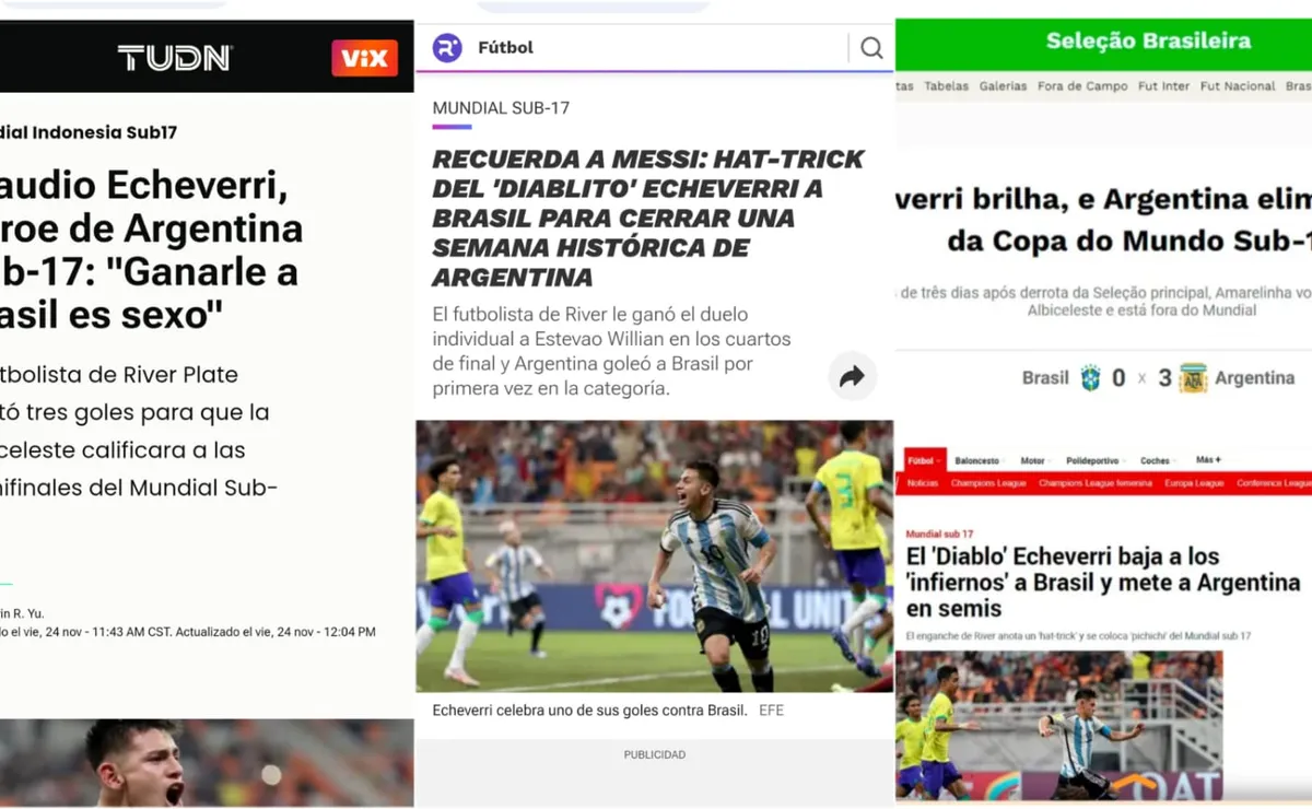 Los diarios del mundo hablaron del Diablito Echeverri