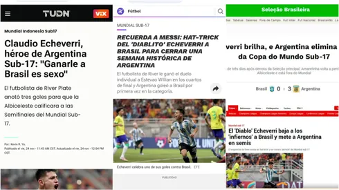 Los diarios del mundo hablaron del Diablito Echeverri