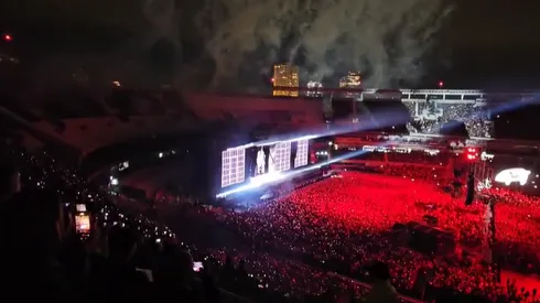 Roger Waters tocó durante más de tres horas en el Monumental.