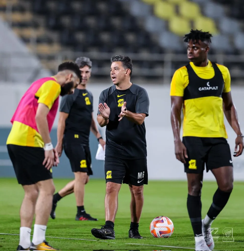 gallardo al ittihad entrenamiento
