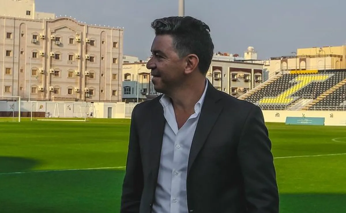 Marcelo Gallardo se prepara para el debut en Arabia Saudita.
