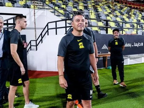 Gallardo, DÍA 1: así fue el primer entrenamiento del Muñeco en Arabia Saudita