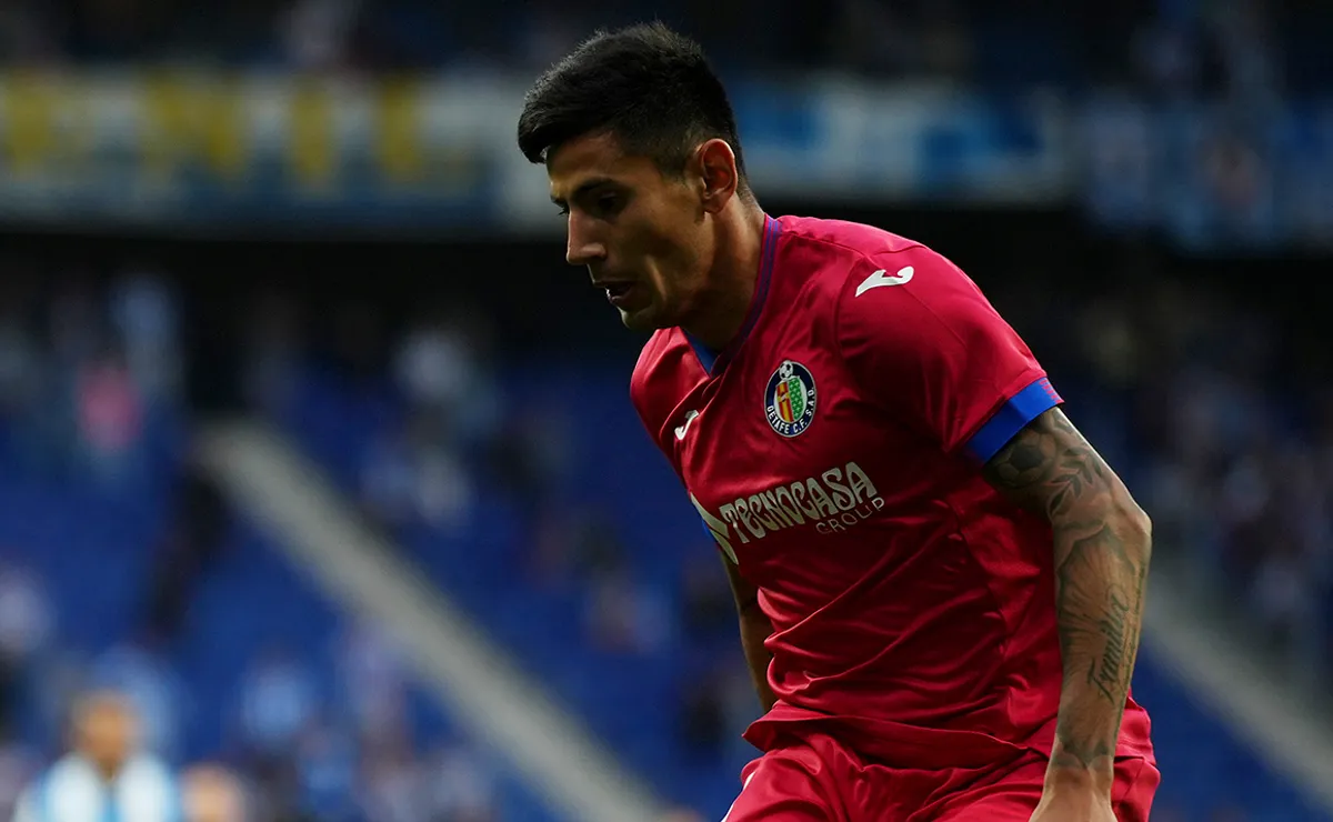 Fabrizio Angileri juega muy poco en el Getafe.