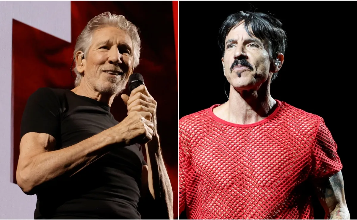 Roger Waters y Anthony Kiedis.