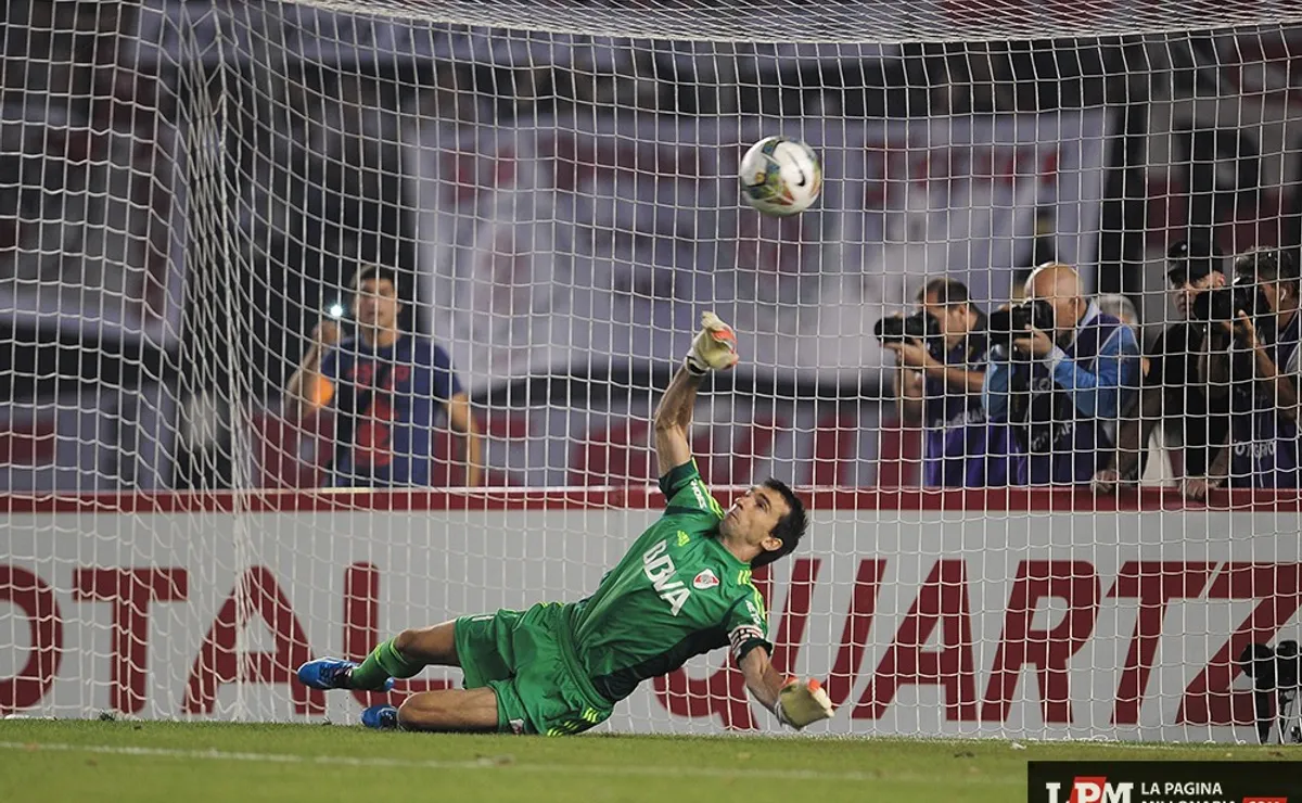 Barovero dejó una huella eterna en River.