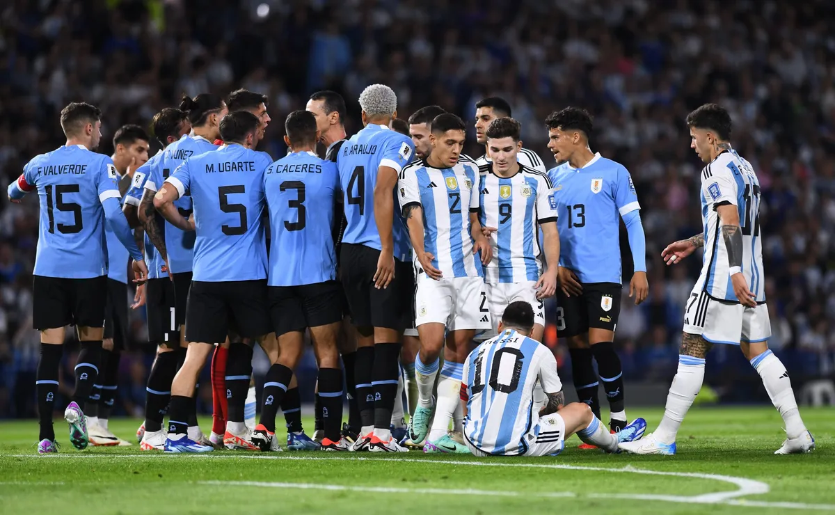 Argentina perdió con Uruguay