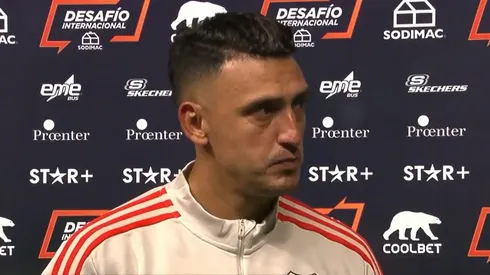 Matías Suárez fue titular ante Colo Colo.