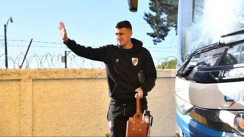 Matías Suárez fue titular en el amistoso con Colo Colo por primera vez en el año y llevó la cinta de capitán.