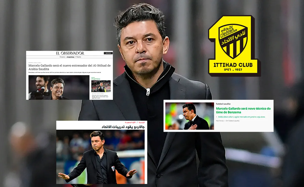 Gallardo será entrenador de Al-Ittihad y el mundo habla de ello.