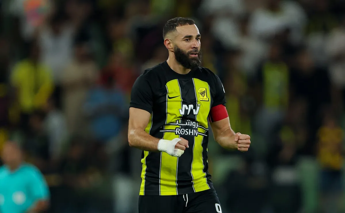 Benzema, una de las estrellas que Gallardo va a dirigir en Arabia.