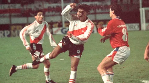 Enzo Francescoli brilló en River y es uno de los máximos ídolos de la institución.