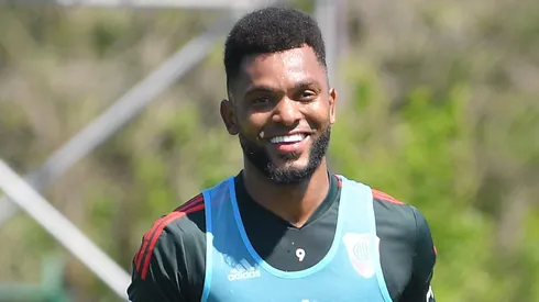 Borja volvería a ser titular frente a Talleres. (Prensa River)