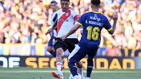 Enzo se fue expulsado vs Rosario Central