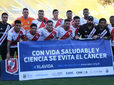 Los puntajes de River vs. Rosario Central: Jugador x Jugador