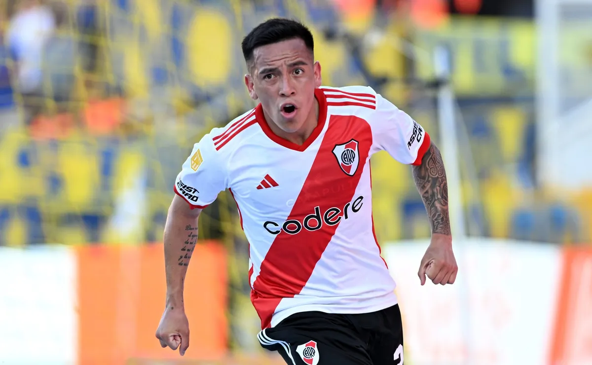 El especial festejo de Barco tras su gol a Central