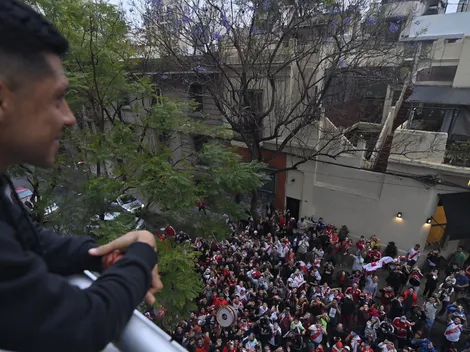 El pedido de los hinchas de River a Enzo Pérez en Rosario