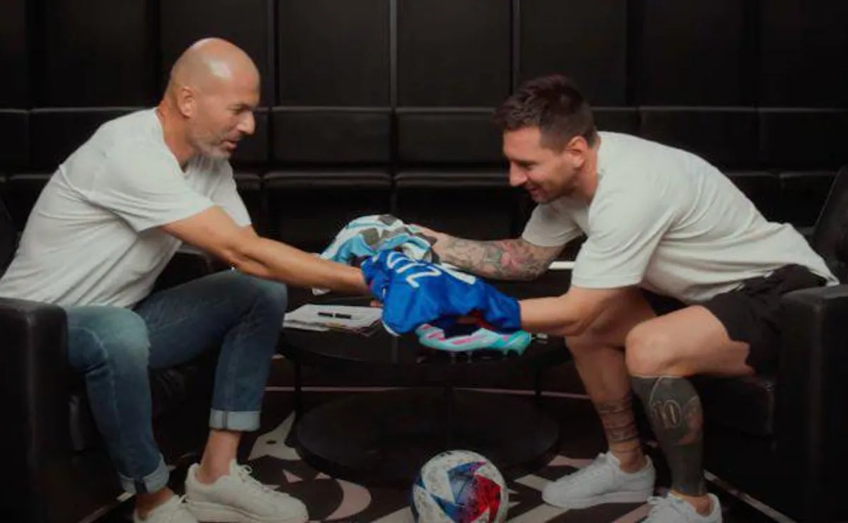 Messi elogió a Aimar y Zidane a Francescoli