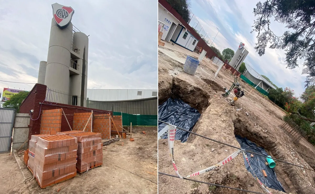 Avanzan las obras en los quinchos externos del Más Grande.