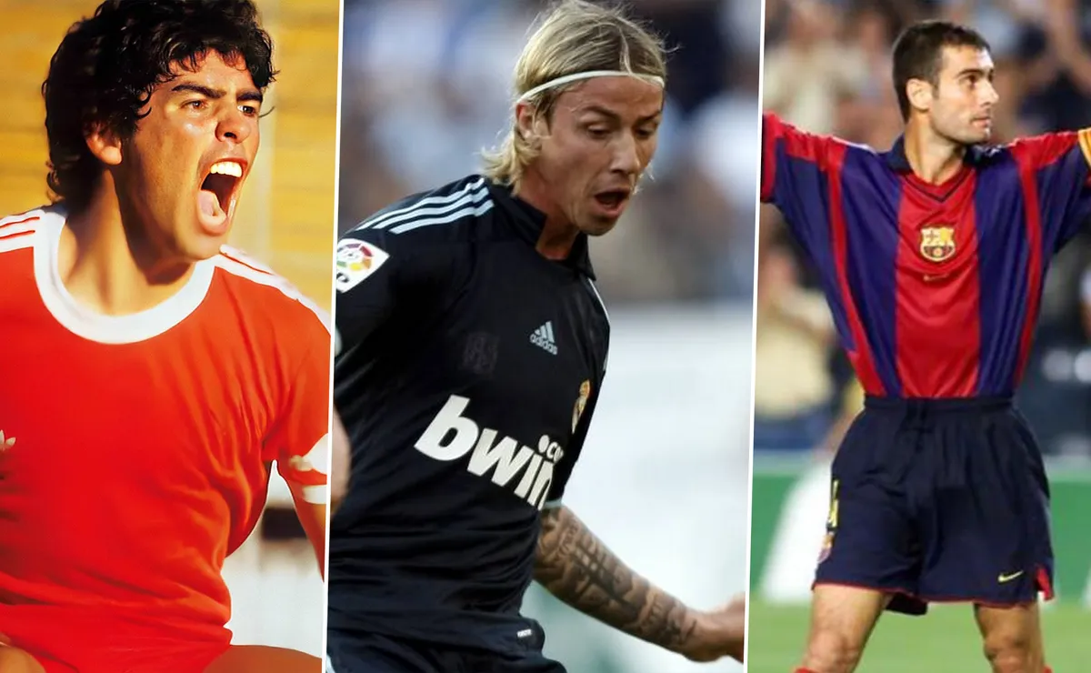 Maradona, Guti y Guardiola estuvieron a un paso de River.