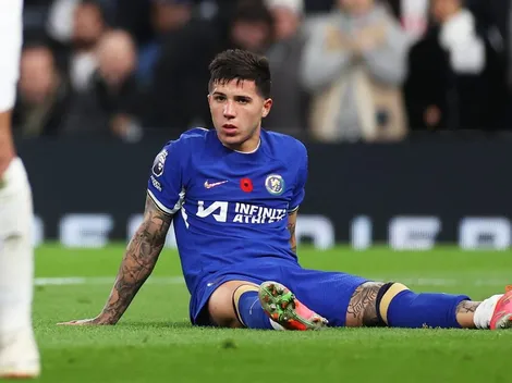 Insólito: Cuti Romero metió un planchazo y lesionó a Enzo Fernández