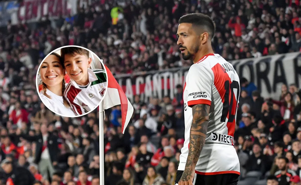 La gastada del hijo de Lanzini a Boca.