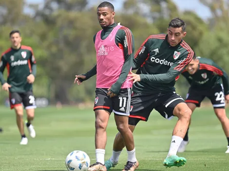 River vuelve a los entrenamientos con otro semblante