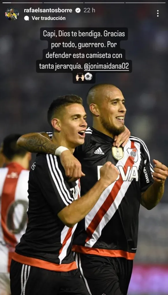 Borré saludó a Maidana en Instagram. (Foto: Instagram Borré).