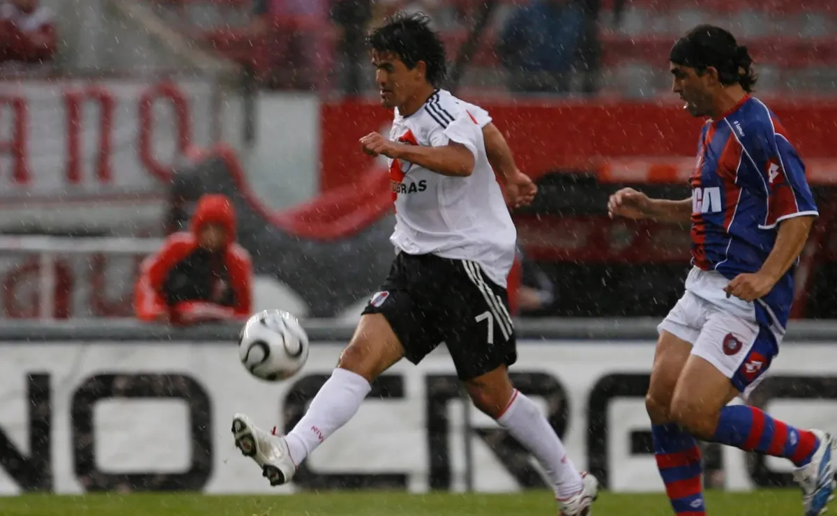 Ariel Ortega y su pincelada de calidad ante San Lorenzo.