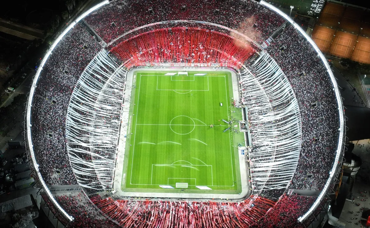 El Estadio Monumental se perfila para albergar otra noche mágica de Copa Libertadores.