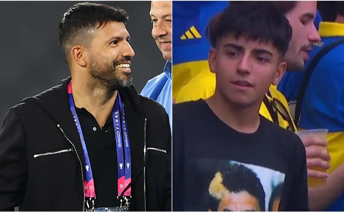 Kun y Benjamín Agüero.